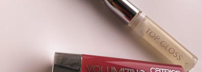 Две кардинально разные помады. Seventeen All day lip color 05 & Catrice volumizing lip balm 070