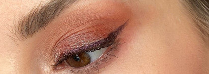 Моя парочка оттенков MAC Eyeshadow pro longwear paint pots в оттенках Bougie & Black mirror