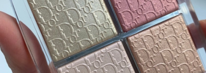 Давно желанный продукт в косметичке: палетка хайлайтеров Dior Backstage glow face palette 004 Rose gold