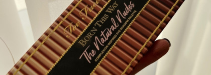 Ожидания не оправдались. Born this way. The natural nudes eye shadow palette Too faced. Много и слегка сумбурно