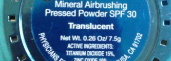 Компактная прессованная минеральная пудра Physician's Formula, Inc., Mineral Wear, Airbrushing Pressed Powder, Translucent, SPF 30