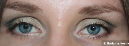 Зеленый октябрь с Catrice Smokey eyes set "Love,  peas and harmony", 050