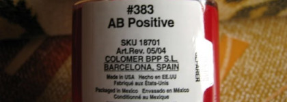 Страстный красный или кровавое танго. Creative AB Positive #383