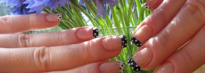 Ягоды. Лед. И немного горошка. Лак-финиш Orly #40012 -Love each other и Maxmar Glamour Collectoin #322