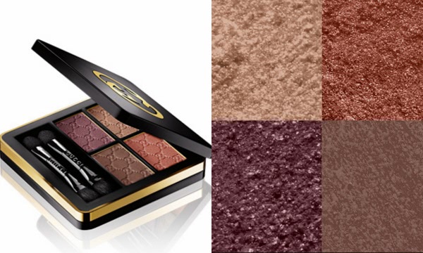 Gucci Magnetic Color Shadow Quad в оттенке 040 Autumn Fire