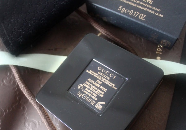 Gucci Magnetic Color Shadow Quad в оттенке 040 Autumn Fire