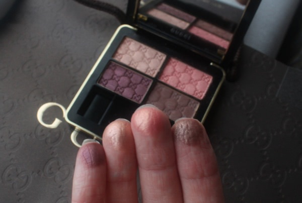 Gucci Magnetic Color Shadow Quad в оттенке 040 Autumn Fire