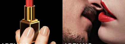 Две малютки из коллекции Lips and Boys, Tom Ford: Lip color Rouge a levres #33 Adriano, #30 Francesco