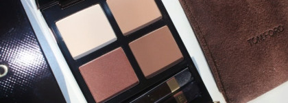 Матовая палетка теней Тom Ford eye color quad #03 Cocoa mirage