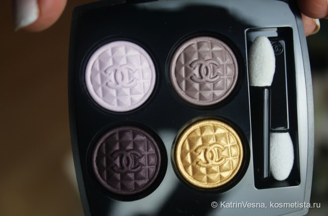 Рождество Chanel: Quadra Eyeshadow Signe Particulier
