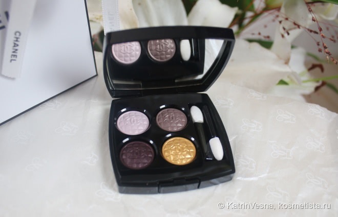Рождество Chanel: Quadra Eyeshadow Signe Particulier