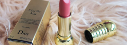 Любимая помада этой зимы: Dior Diorific Mat Lipstick #440 Charm