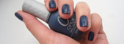 Мой синий Orly Nail Lacquers Blue Suede # 40241