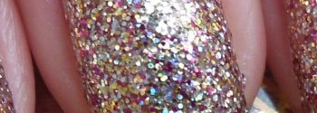Разноцветные искры с лаком Sagitta №220
