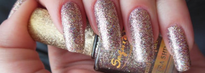 Разноцветные искры с лаком Sagitta №220