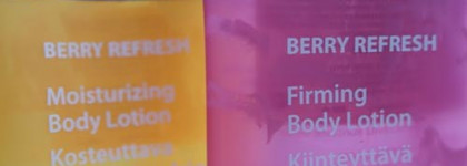 Лосьоны для тела "Berry Refresh Firming Body Lotion" и "Berry Refresh Moisturizing Body Lotion" от Lumene