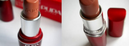 Pupa Volume 100 и Maybelline Hydra Extreme 721 - популярные нюды