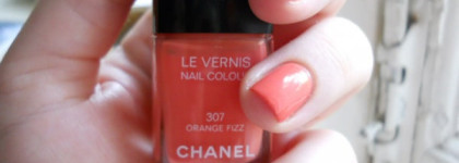 Очень летние лаки Chanel 307 Orange Fizz и 531 Peridot