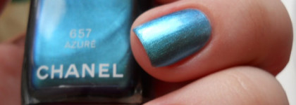 Из лета в осень: Chanel Le Vernis Nail Colour 657 Azure, 571 Fracas, 581 Cinema, 579 Paparazzi
