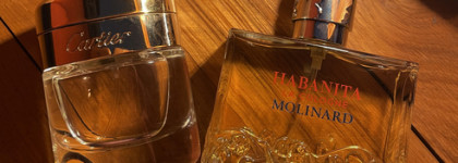 Красавчик 2023 года Cartier Baiser Volé EDP и аутсайдер Molinard Habanita La Cologne EDT