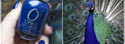 Благородный синий с Orly 40734 La Playa