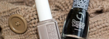 Essie "Master Plan" и Dance Legend "Blacky top"