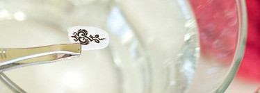 Дизайн с помощью водных наклеек от El Corazon