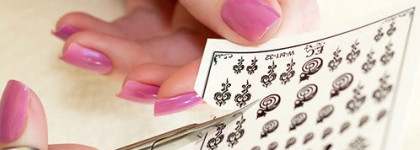 Дизайн с помощью водных наклеек от El Corazon