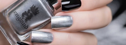 Зимний маникюр с A-England "Camelot" и A-England "Excalibur Renaissance"