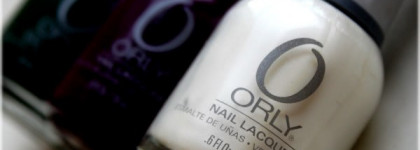 Orly Nail Lacquers - Orly Platinum, Enchanted Forest, Plum Noir