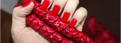 Rimmel pro Hot Gossip 325 & China glaze Blue Iguana 963, или как я изобрела лак своей мечты