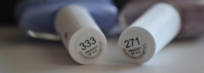 Мои Seventeen super shine 333 и 271