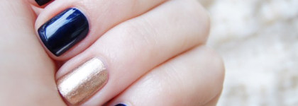 Поиграем... Chanel 461 blue satin + Chanel 607 delight