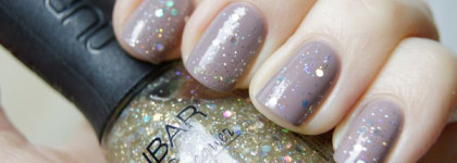 Essie 78 master plan + Nubar G705 silver spark