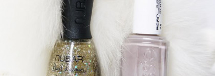 Essie 78 master plan + Nubar G705 silver spark