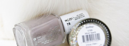 Essie 78 master plan + Nubar G705 silver spark