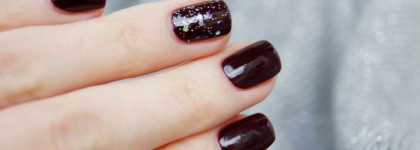 Nubar N245 midnight rendezvous + Nubar G705 silver spark