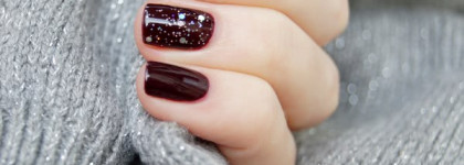 Nubar N245 midnight rendezvous + Nubar G705 silver spark