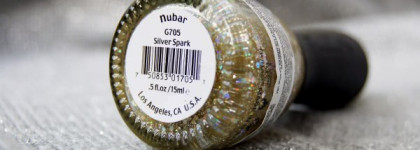 Nubar N245 midnight rendezvous + Nubar G705 silver spark