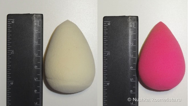 Битва яиц! Beautyblender original vs. Professional Foundatioin Sponge от QVS
