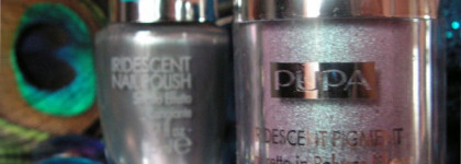 Космическая парочка: тени Pupa Cosmic Beauty iridescent pigment wet&dry и лак iridescent nail polish