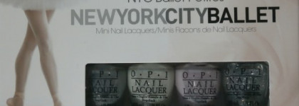 Танец маленьких лебедей с квартетом миниатюр от O.p.i. из коллекции Newyorkcityballet