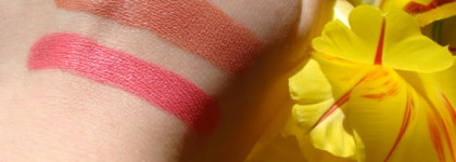 Любительницам матовых помад: Wet n Wild Mega Last Lip Color 903C Just Peachy and 968 Pinkerbell