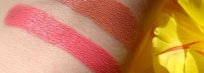 Любительницам матовых помад: Wet n Wild Mega Last Lip Color 903C Just Peachy and 968 Pinkerbell