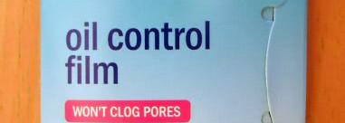 Матирующие салфетки Clean&Clear oil control film