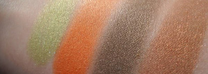 Летнее ассорти от теней Flormar quartet Eye Shadow #406