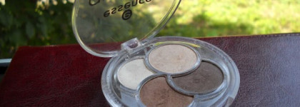Парочка повседневных четвёрок - Flormar quartet Eye Shadow #401 и Essence Quattro 05 To Die For
