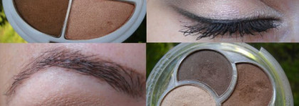 Парочка повседневных четвёрок - Flormar quartet Eye Shadow #401 и Essence Quattro 05 To Die For