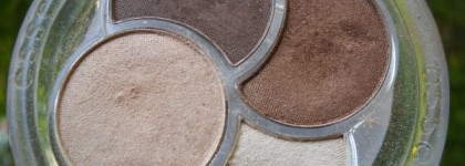 Парочка повседневных четвёрок - Flormar quartet Eye Shadow #401 и Essence Quattro 05 To Die For