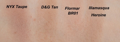 Бюджетная пудра-скульптор Flormar Bronzing powder в оттенке BR01